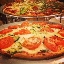 Gluten-free pizza from Blue Line Pizza